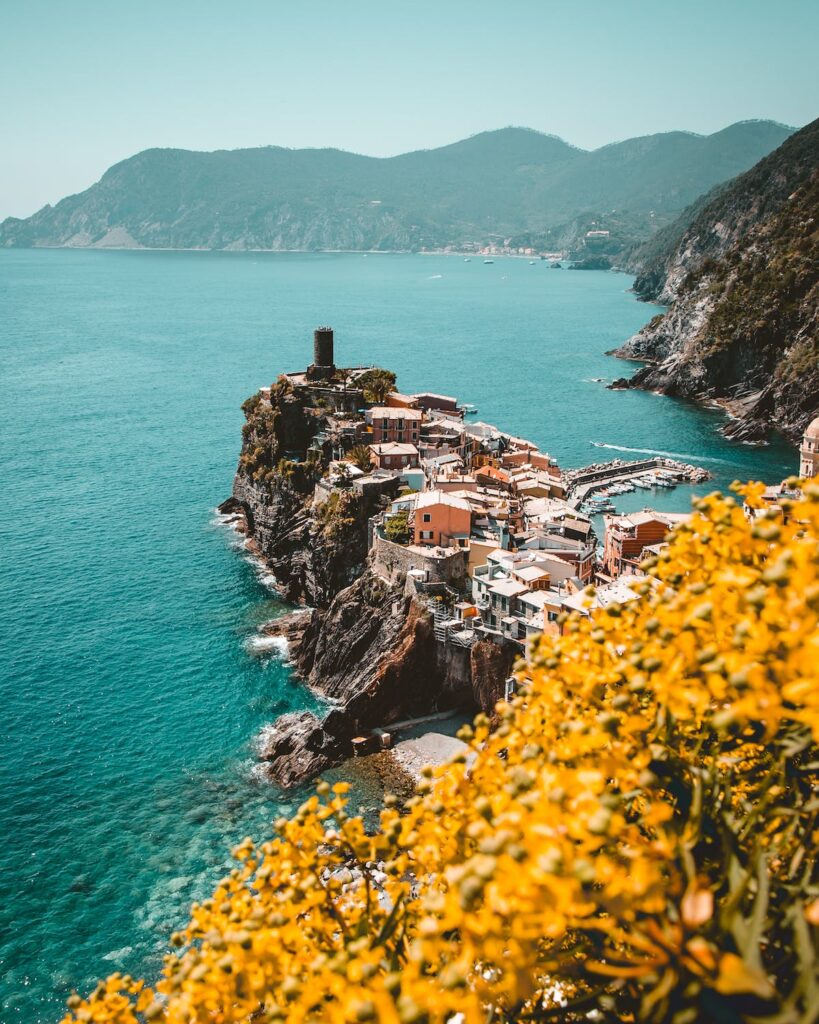 Italien Ausblick am Meer