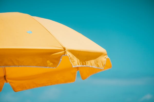 Sonnenschirm zum schutz